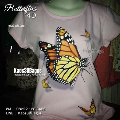 Kaos Butterfly Asli - Pilihan Tepat untuk Tampil Trendy